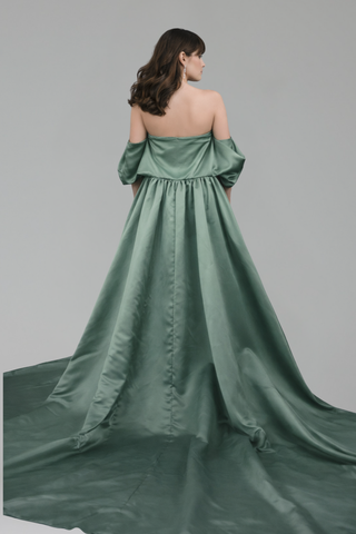 Plus Size Beaded Mermaid Gown